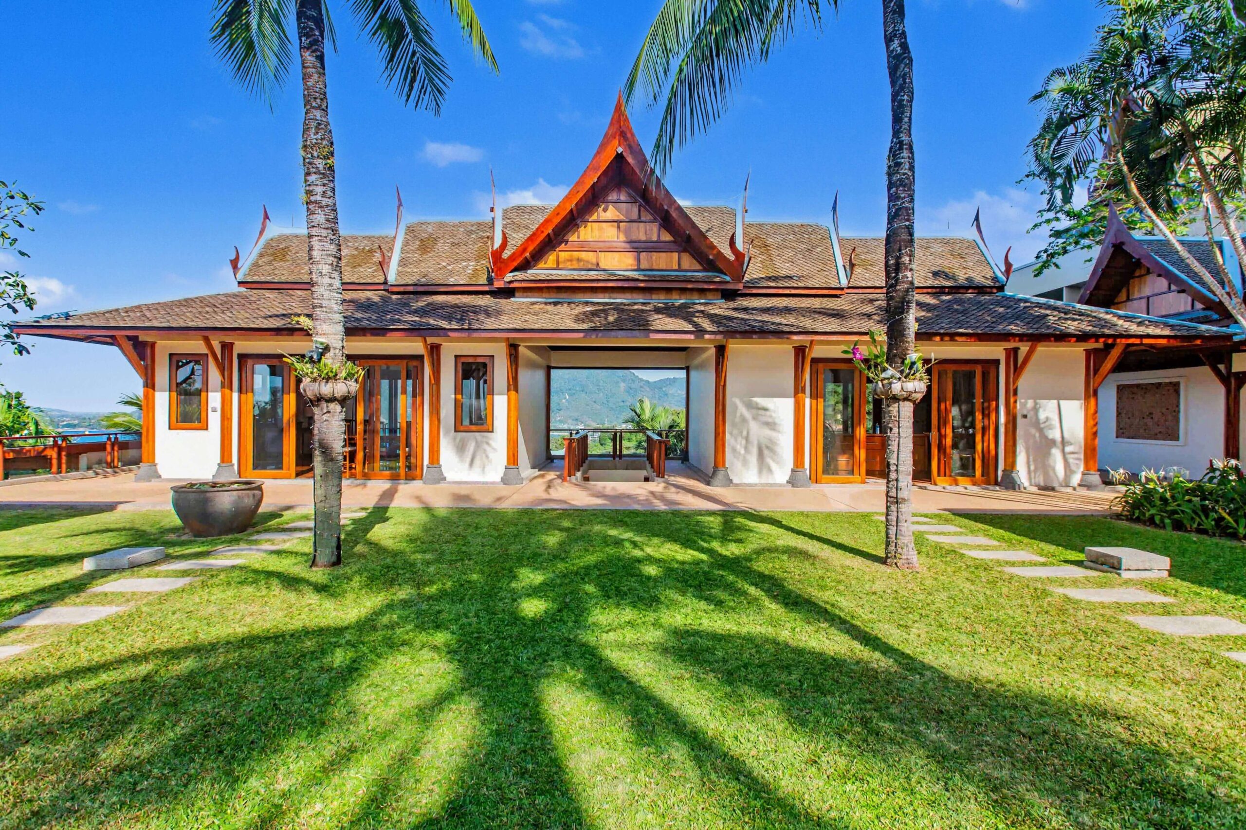 Villa Exterior — Charming Thai Architecture